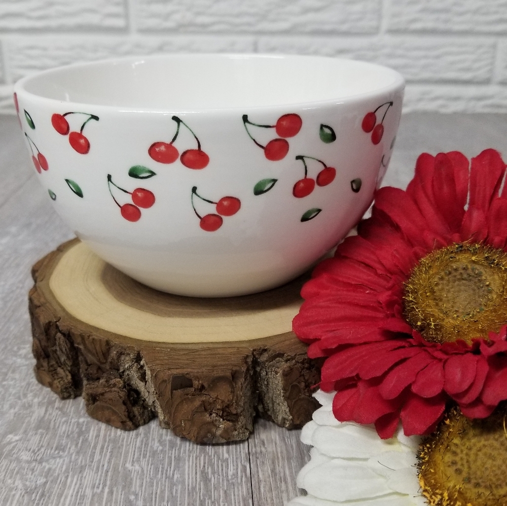 🍒 Adorable Cherry Bowl